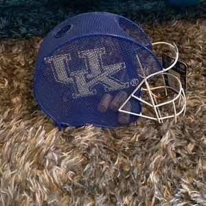 UK football helmet cork cage